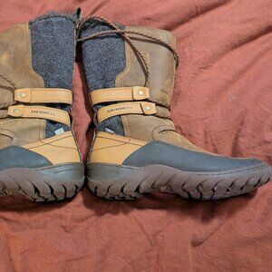 Merrell women's insulated winter boots, size 7.5, EUC